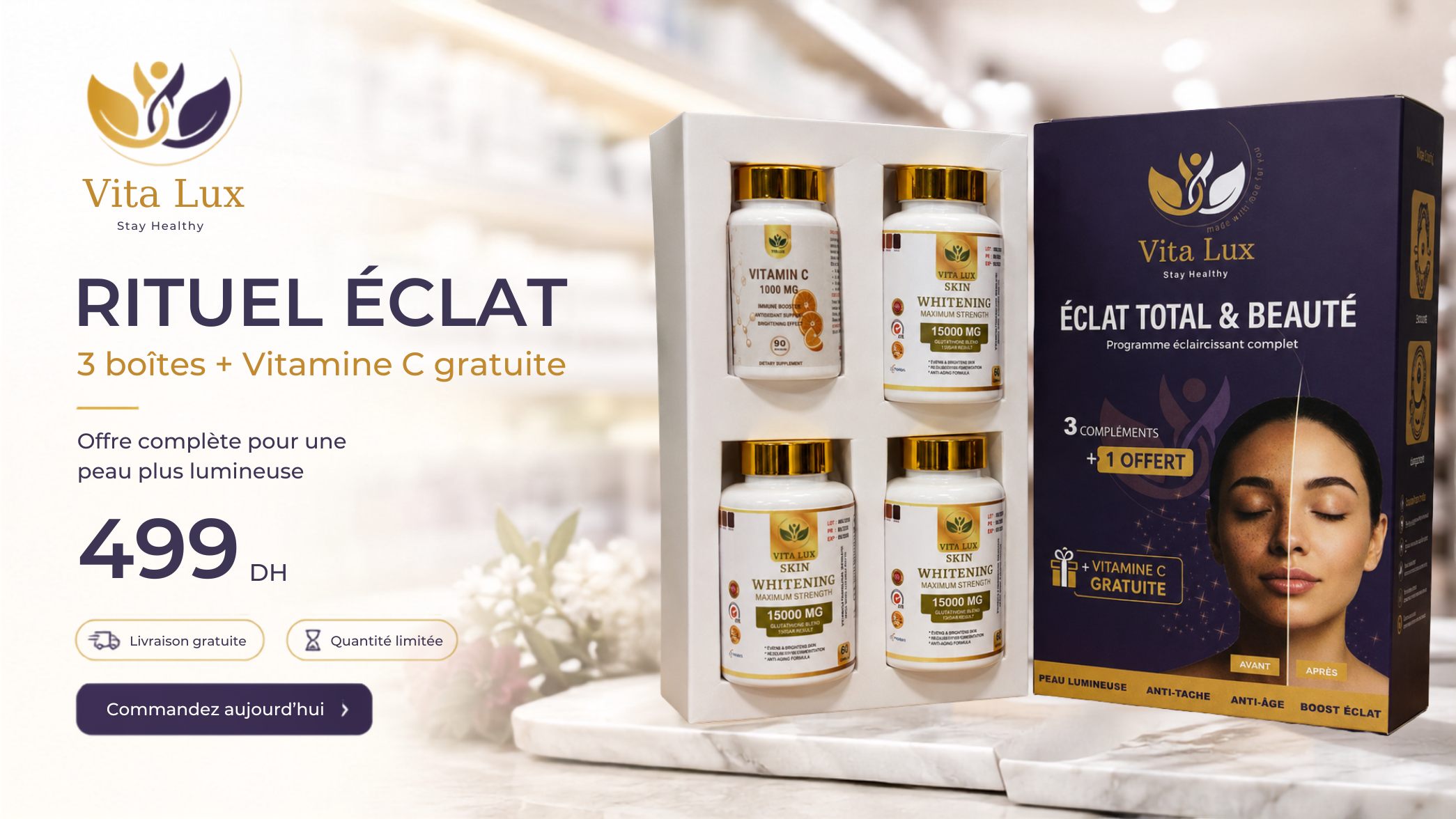 Vita Lux Skin Whitening 15000 MG
