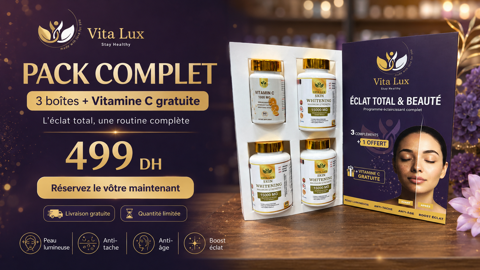 Résultat soin beauté