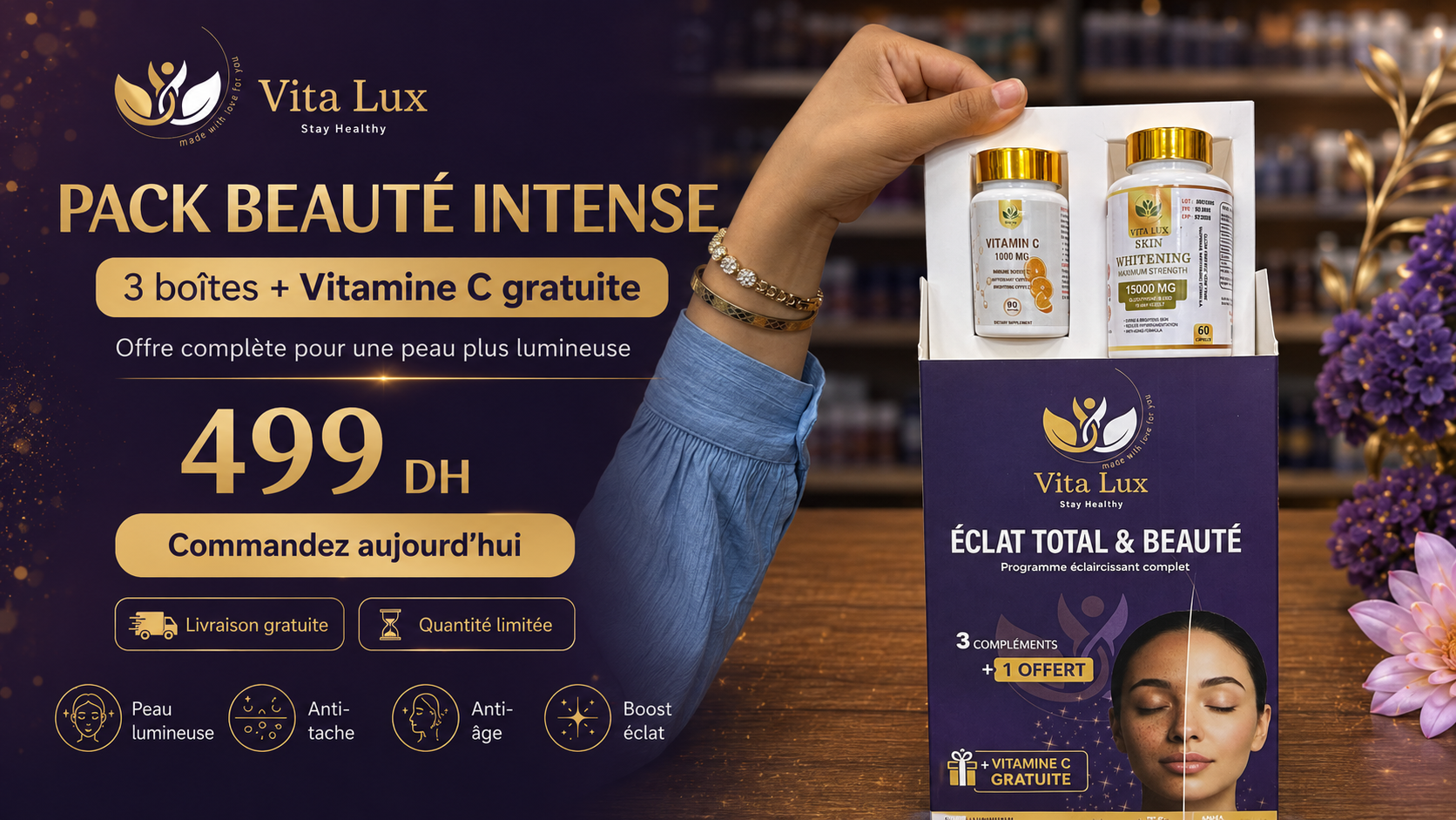 Vita Lux Skin Whitening 15000 MG
