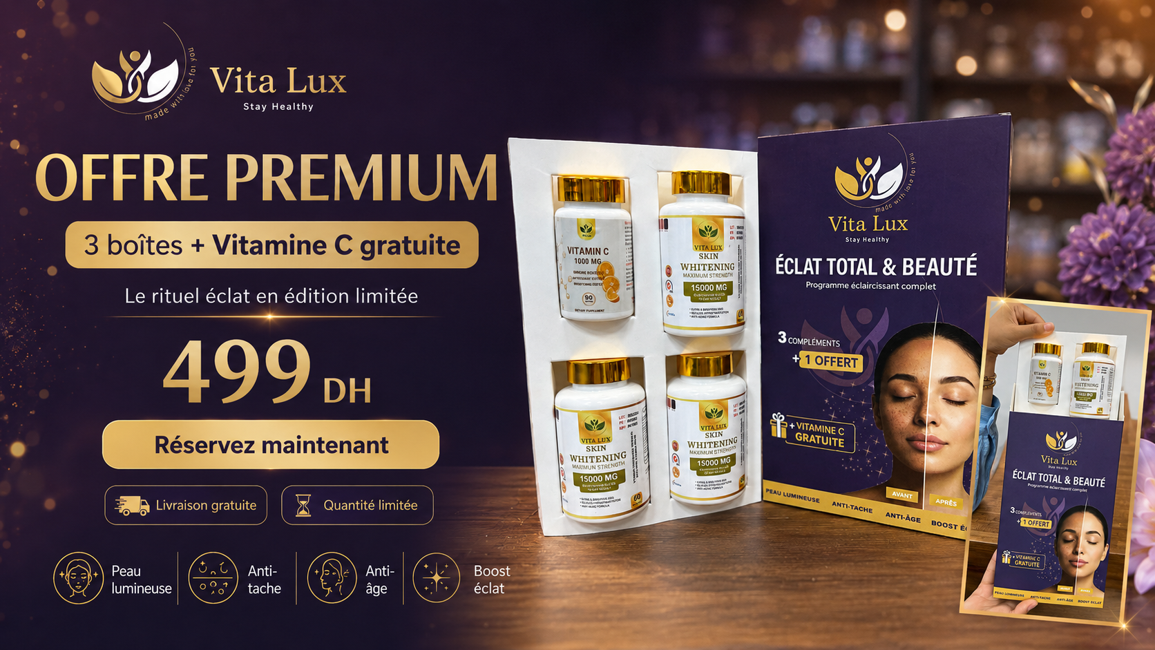 Résultat soin beauté