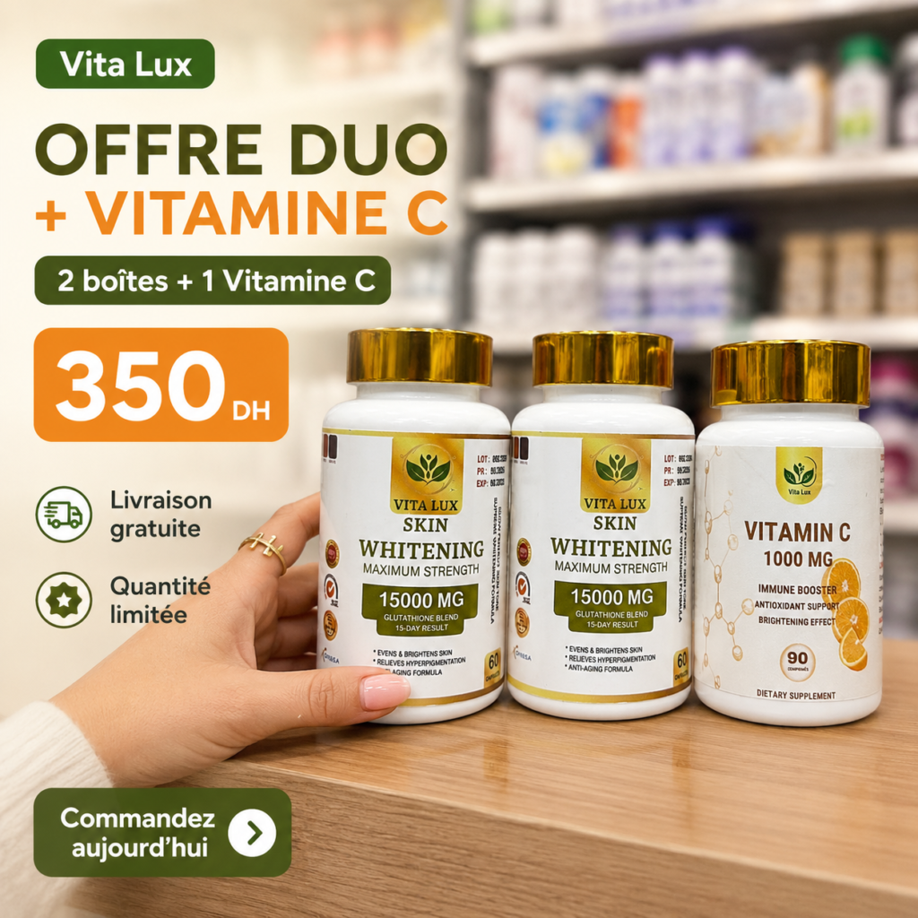 Pack Vita Lux Duo + Vitamine C Offerte