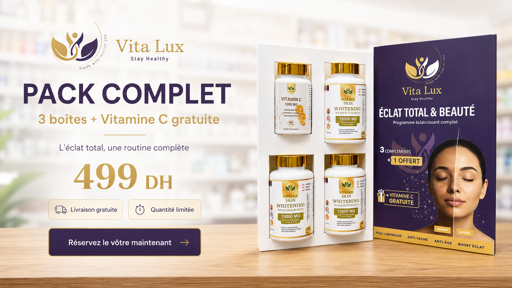 Résultat soin beauté