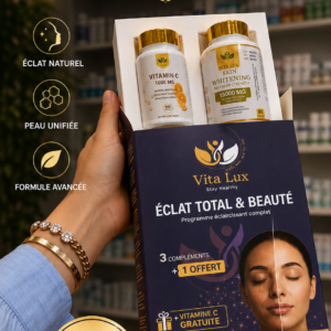 Pack Complet Vita Lux 3 Boîtes + Vitamine C